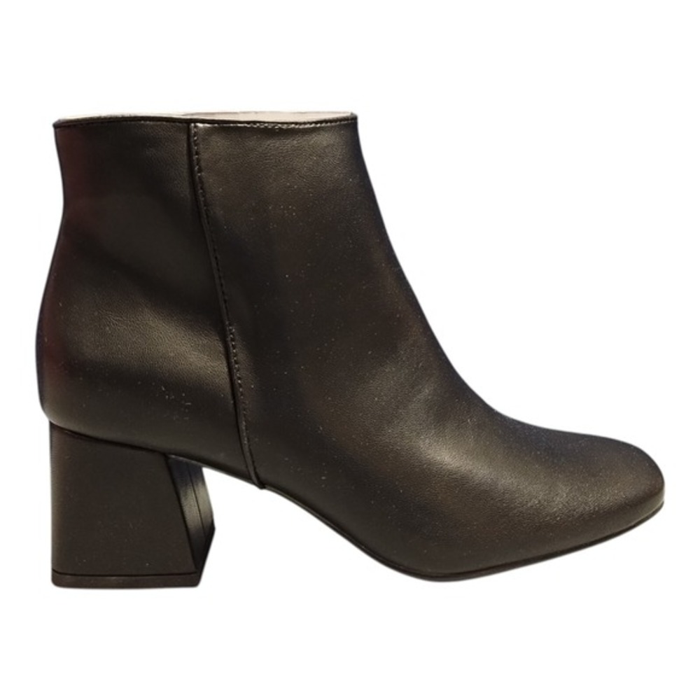 Michael By Michael Shannon Hope Ankle Boots Womens 7.5 Black Inside‎ Zip Closure